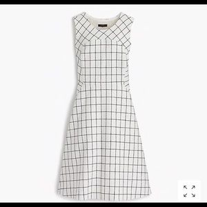 J crew grid dress✨flash sale✨